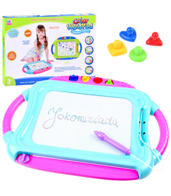 Värviline Kustutustahvel + Templit TA0089