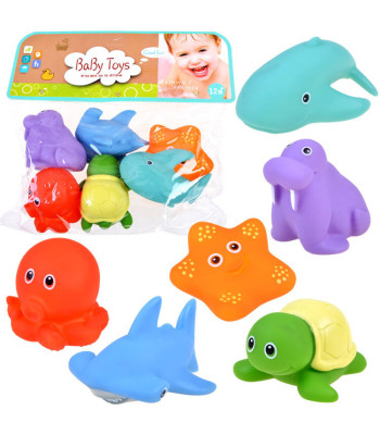 Kummist mereloomade komplekt 6-osaline A3510