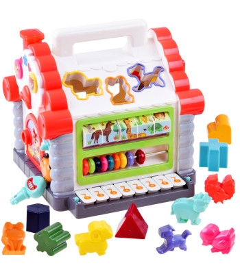 Interaktiivne Mängumaja Kuubik Hariduslik Sorter Klotsid