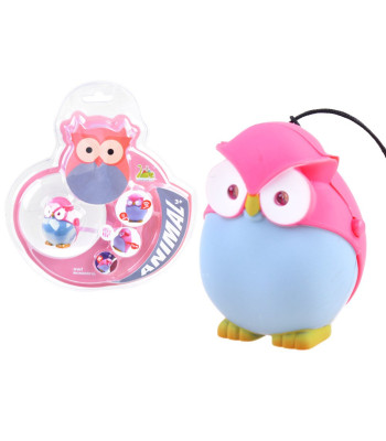 Värviline võtmehoidja Öökull - ripats valguse ja heliga ZA3528