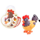 Värviline võtmehoidja KUKK - ripats valguse ja heliga ZA3530