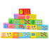 Värvilised Puidust Klotsid Sorteriga Farm 100 tk ZA3565
