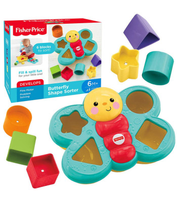Fisher-Price Värviline Liblikas Klotsisorter