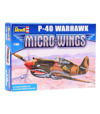 Revell Micro Wings Mudel P-40 Warhawk 1:144 RV0019