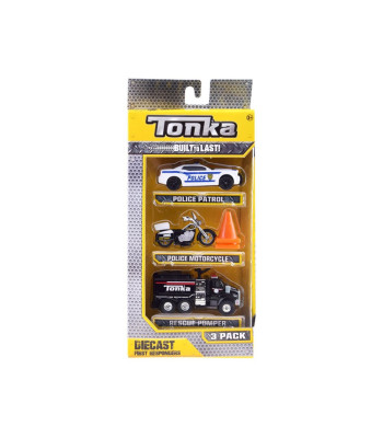 Tonka Politsei Sõidukite Komplekt
