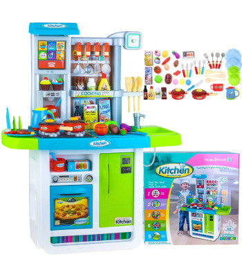 Interaktiivne Laste Köök koos Külmiku ja Tarvikutega