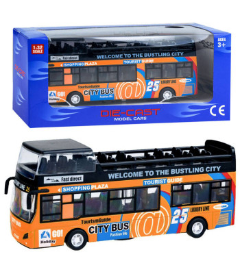 Metallist kahekorruseline autobuss avanevate ustega ZA2094 ZO