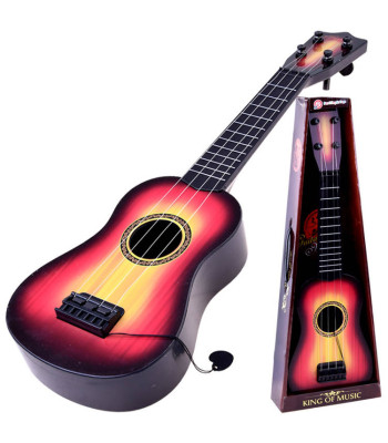 Mängukitarr metallkeeltega + sulg IN0095