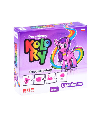Jawa Hariv mäng koolieelikutele POZNAJEMY KOLORY pusle GR0456