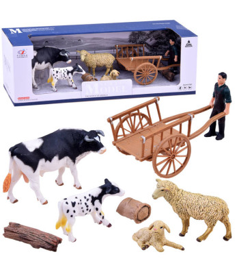 Taluloomade figuuride komplekt