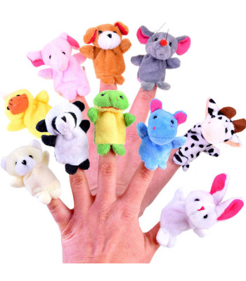 Sõrmekuked Loomad 10tk ZA3675