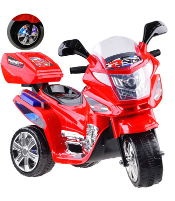 Akutoitel mootorratas värviliste LED-tuledega PA0241