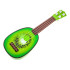 Viljakujuline ukulele KITARR lastele