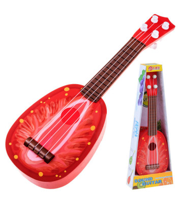 Puuviljade ukulele KITARR lastele kitarr 37 cm