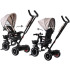 Tiny Bike kolmerattaline jalgratas 3in1 beež