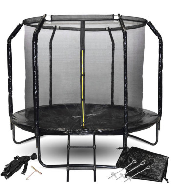 Aia batuut SkyFlyer + redel 8FT 244cm