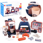 Kohvikumängukomplekt kohvimasina, kassa ja vitriiniga ZA3762