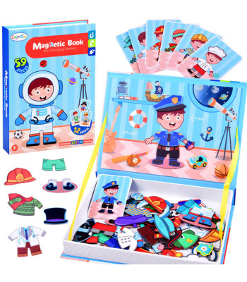 Magnetiline raamat-pusle AMETID 59tk ZA3765