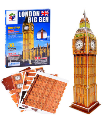 3D pusle 30-osaline Londoni Big Ben ZA3802