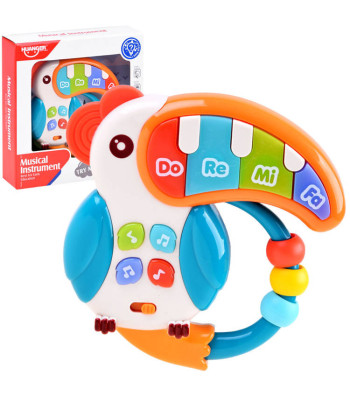 Interaktiivne TUKAN Muusikaline mänguasi Väike klaver beebile