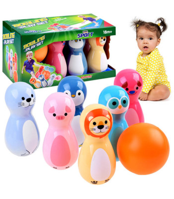 Värvilised Loomad Kõristavad Keeglid 6 tk