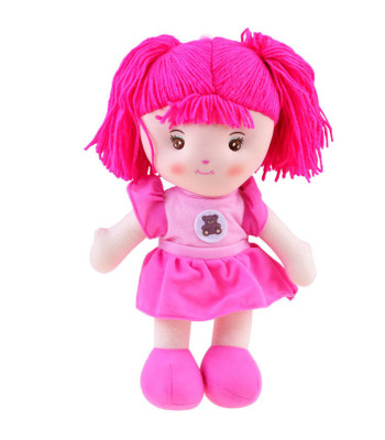 Nukk Zuzia 33cm roosas kleidis