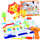 Loominguline klotsikomplekt 237 osa, kruvikeeraja ZA3969