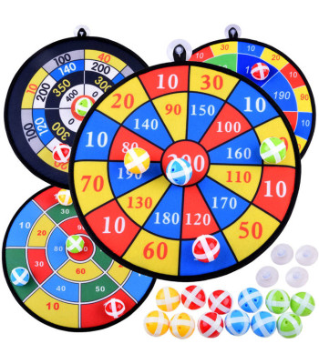 Neljakohaline viskemäng koos takjaribaga pallidega