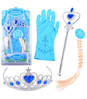 Muinasjutu Printsessikomplekt Kroon Juuksed