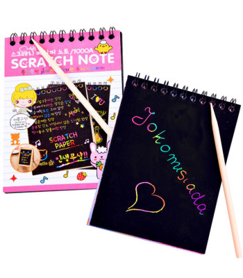 Vikerkaare kraapimisvihik