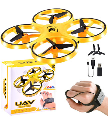 Käega juhitav droon + puldiga kvadrokopter RC0573