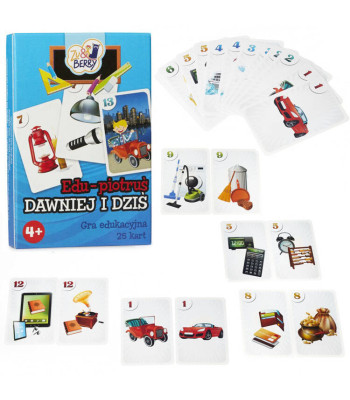 Muduko Kaardimäng Piotruś Vanasti ja Täna 25 kaarti - hariduslik mäng