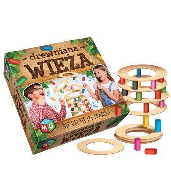 Multigra Puidust Osavusmäng Torn