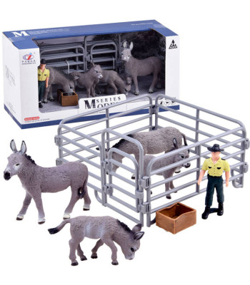 Farma Loomade Komplekt: Eeslid ja Aedik