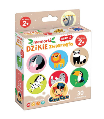 CzuCzu Memorki Metsloomad mälumäng ZA4046