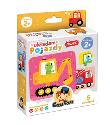 CzuCzu Sõidukite Pusled 5 Komplekti ZA4047