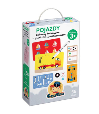 CzuCzu Sõidukid Loovad Mängud Kirjutusvahendiga