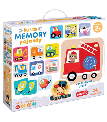 CzuCzu Suur Memory Mäng Sõidukid