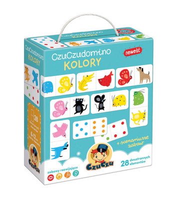 CzuCzu Domino Värvid klassikaline pildiline mäng