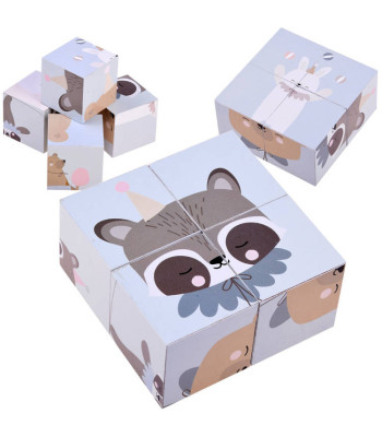 Puidust Pusleklotsid Loomapildid