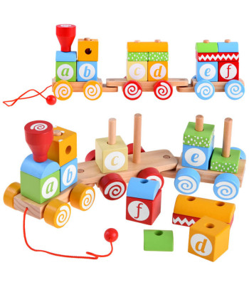 Puidust rong koos tähtedega