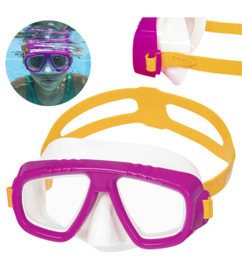 Bestway Sukeldumismask Roosa