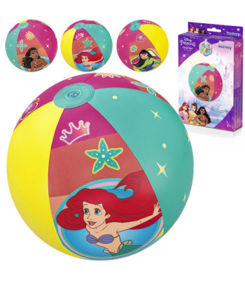 Bestway Täispuhutav Disney Princessi rannapall 51 cm 91042
