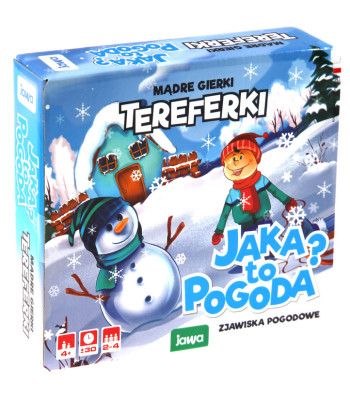 Jawa Gra Mądre Gierki Tereferki - Mis on Ilm? Ilmastikunähtuste Mäng GR0545