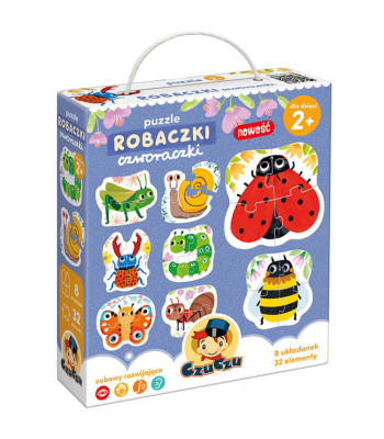 CzuCzu Puzzle Robaczki Czworaczki