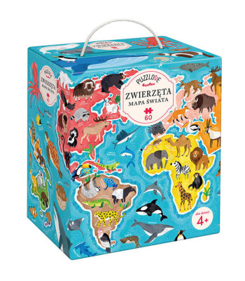 CzuCzu Loomade Maailmakaart 60 tk