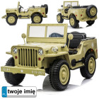 Auto akumulaatoriga 3-kohaline JEEP Willys piloot PA0249