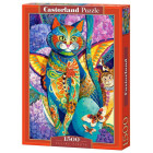 Puzzle 1500 osa Feline Fiesta