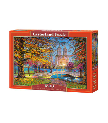 Puzzle 1500 tükki Sügiskäik, Central Park