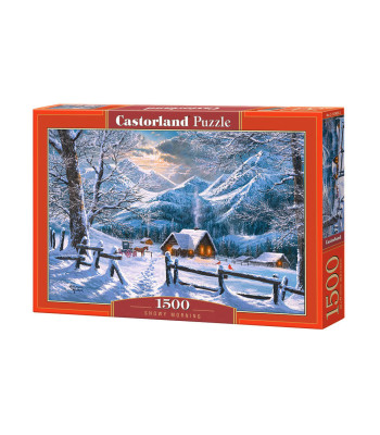 1500-osaline pusle Lumehommik